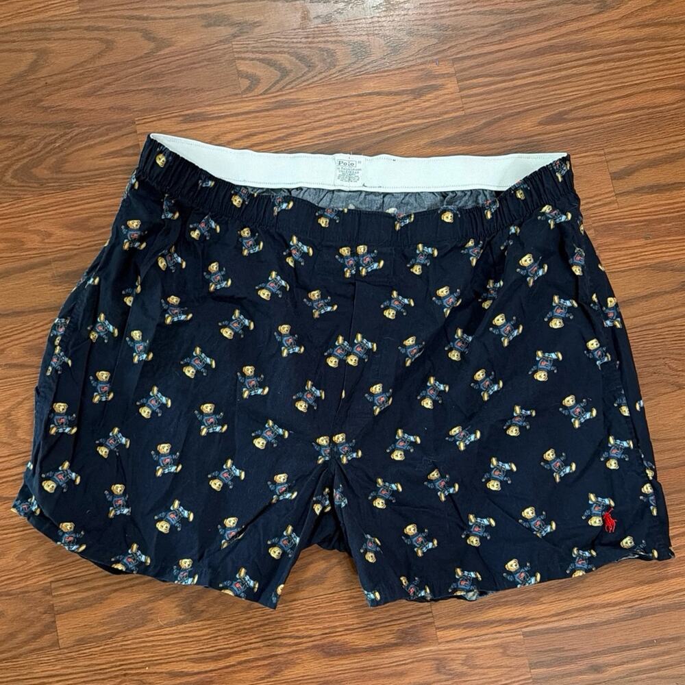 Polo Ralph Lauren Teddy Bear Pajama Shorts/Boxers Size 40